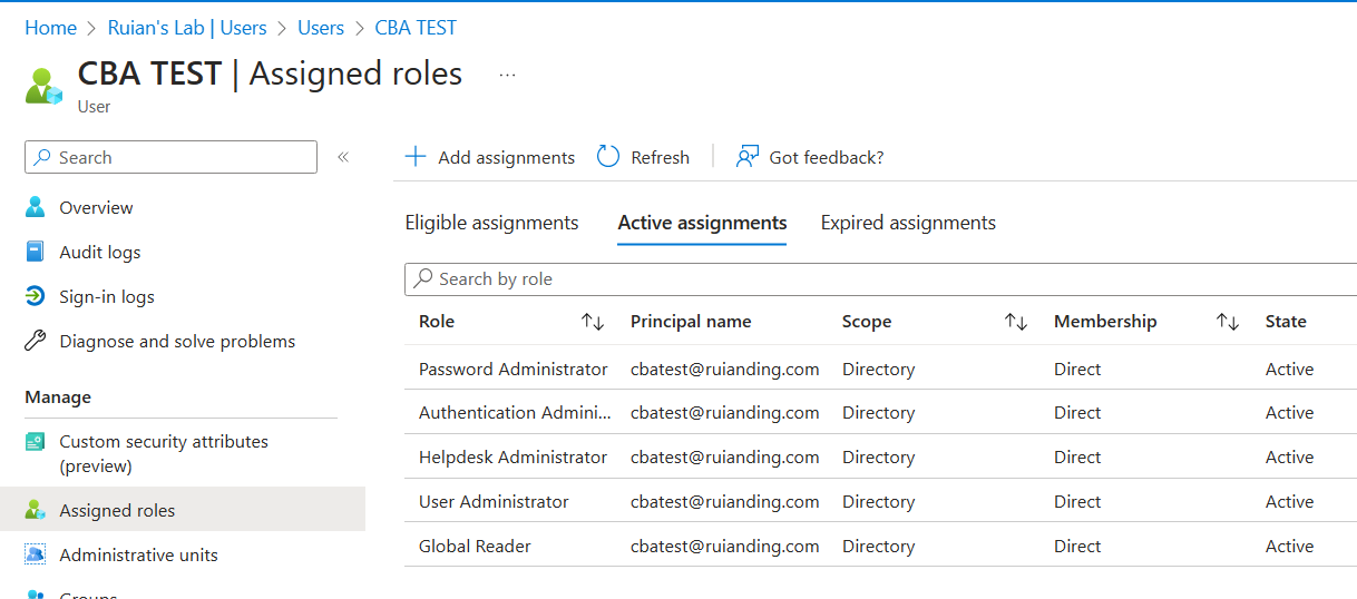 Understanding Azure Built in Roles Impact On User Authentication 